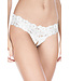 White Lace Crotchless Panty 10013