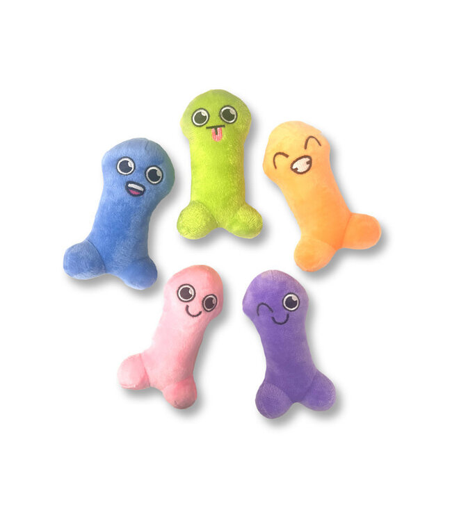 Suck a Bag of Dicks Plushy Pillow with 5 Dicks