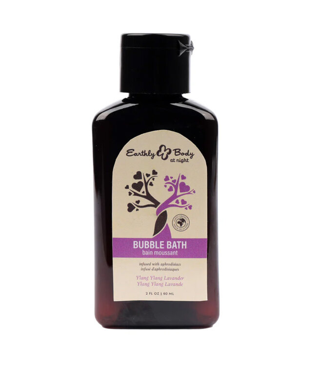 Earthly Body At Night Aphrodisiac Bubble Bath Ylang Ylang Lavender 2oz