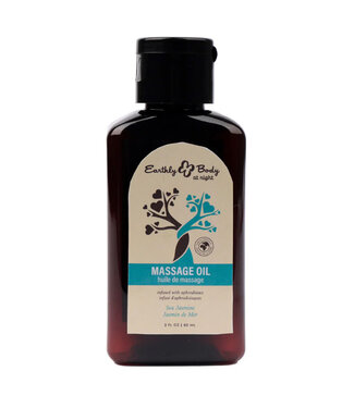 Earthly Body At Night Aphrodisiac Massage Oil Sea Jasmine 2oz