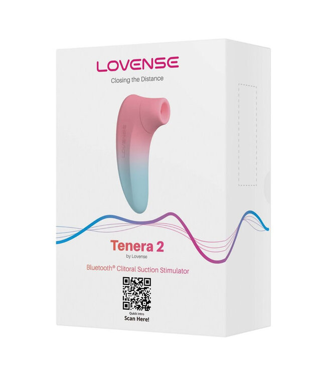 Lovense Tenera 2 Pulse Sense Stimulator Pink/Blue