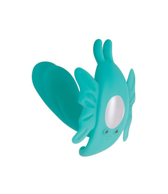 Evolved The Butterfly Effect Rechargeable Dual Stim Teal