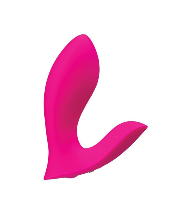 Lovense Flexer Dual Panty Vibrator Pink