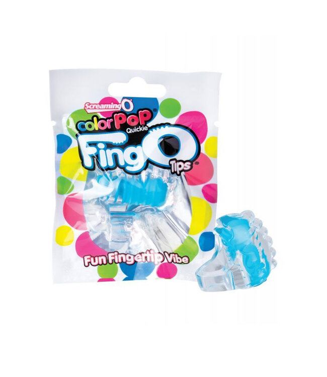 Screaming O Color Pop FingO Tip Blue