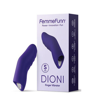Femme Funn Dioni Wearable Finger Vibe Small Dark Purple