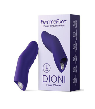 Femme Funn Dioni Wearable Finger Vibe Large Dark Purple