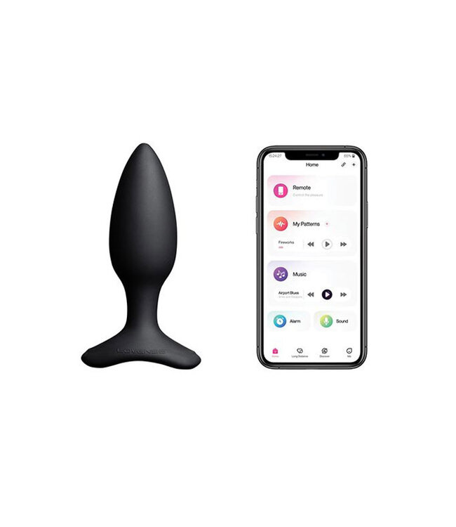 Lovense Hush 2 1.5" Butt Plug Black