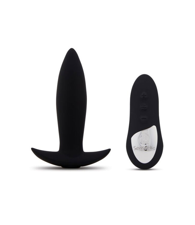 Nu Sensuelle Remote Control Rechargeable Mini Plug Black