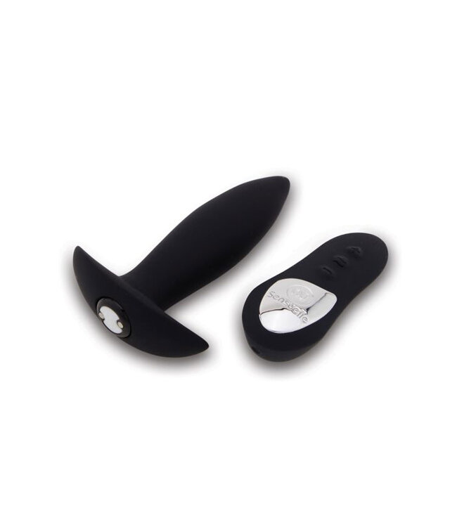 Nu Sensuelle Remote Control Rechargeable Mini Plug Black