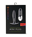 Nu Sensuelle Remote Control Rechargeable Mini Plug Black