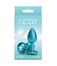 Rear Assets Small w/Teal Gem Iridescent Teal
