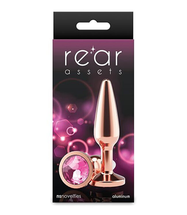 Rear Assets Tapered Medium Rose Gold Pink