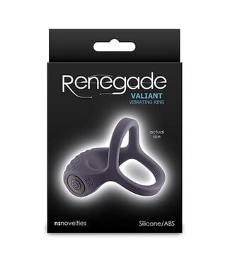 Renegade Valiant Vibrating Cock Ring Gray