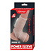 Vibrating Power Sleeve Ribbed Fit White