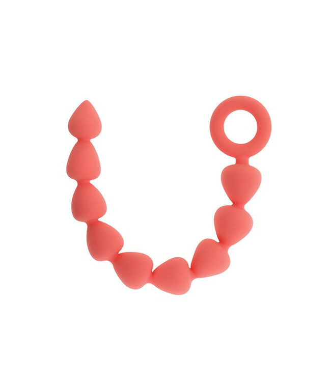 Sex & Mischief Peaches 'n CreaMe Silicone Anal Beads