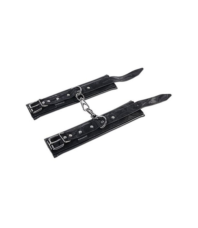 Sportsheets Velvet Noir Handcuffs Black