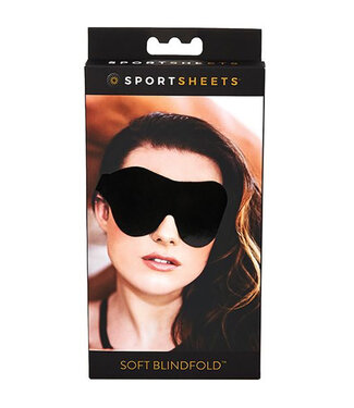 Sportsheets Soft Blindfold Black
