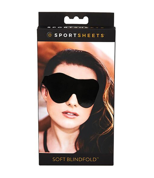 Sportsheets Soft Blindfold Black