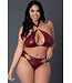Miranda Plus Burgundy Set PAK244