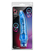 B Yours Vibe 7 Realistic 8.75in Vibrating Dildo Blue