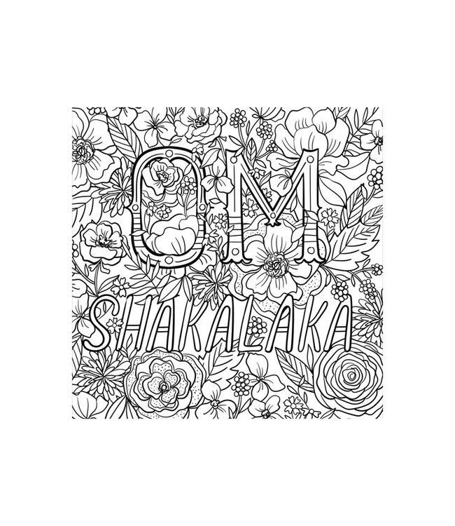 Inner Fucking Peace Coloring Book