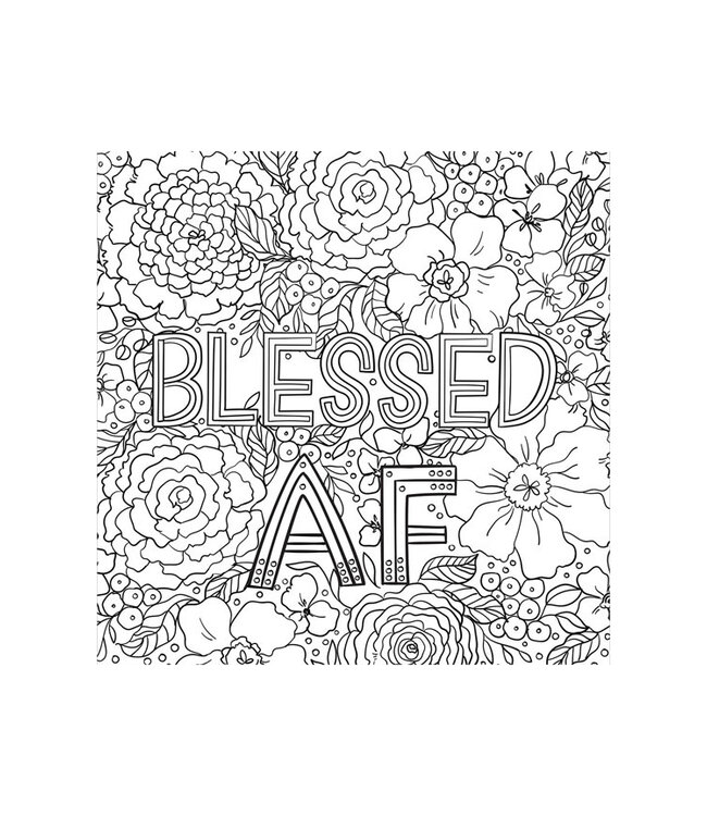 Inner Fucking Peace Coloring Book