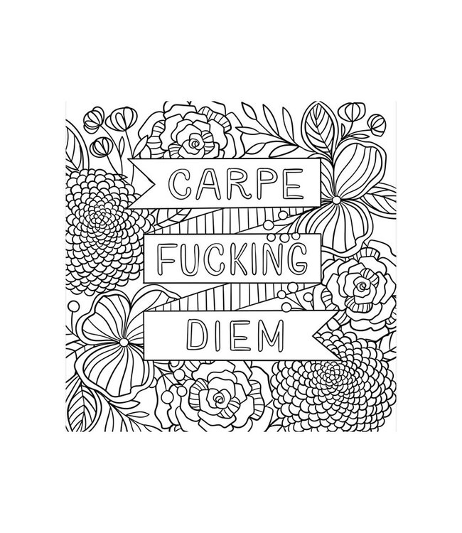 Inner Fucking Peace Coloring Book