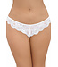 White Tanga Crotchless Panty 75130