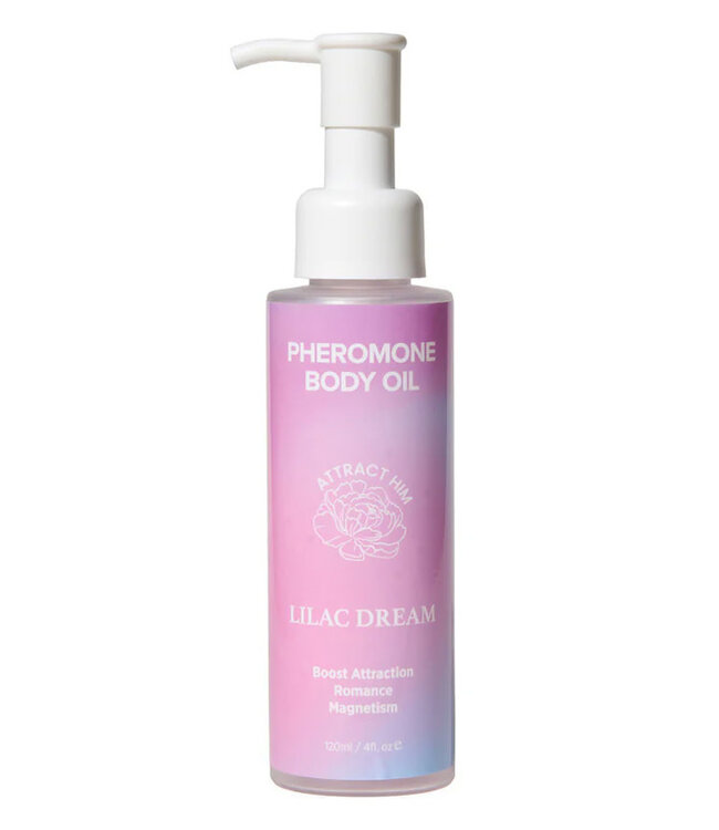 Eye of Love Pheromone Body Oil Pump Lilac Dream 4oz