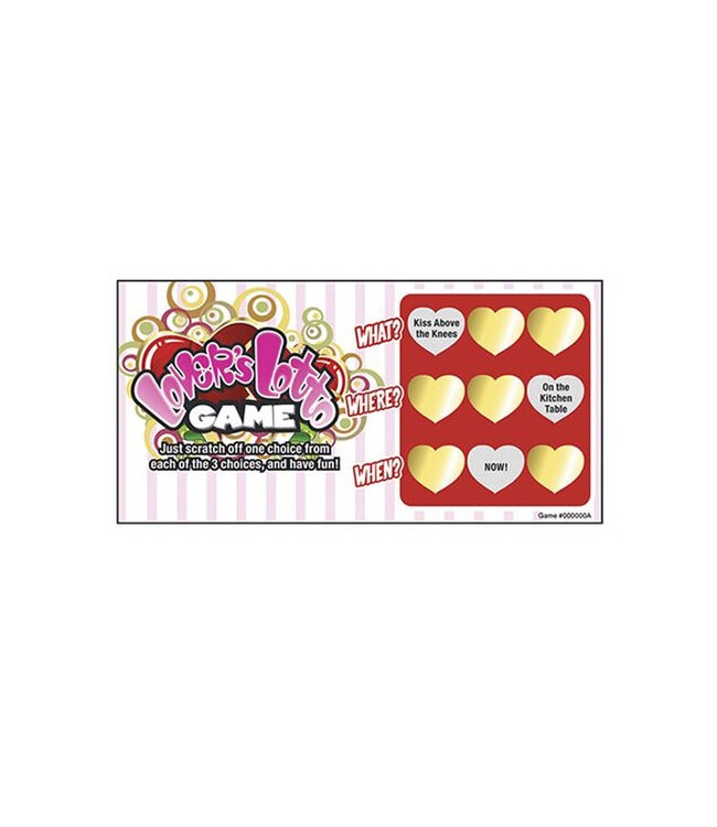 Lovers Lotto Game Scratch & Play Sex Game