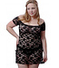 Veronica Plus Black Chemise 5095X