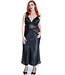 Terra Plus Black Long Gown 6074X