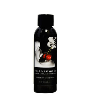 Earthly Body Edible Massage Oil Cherry 2oz