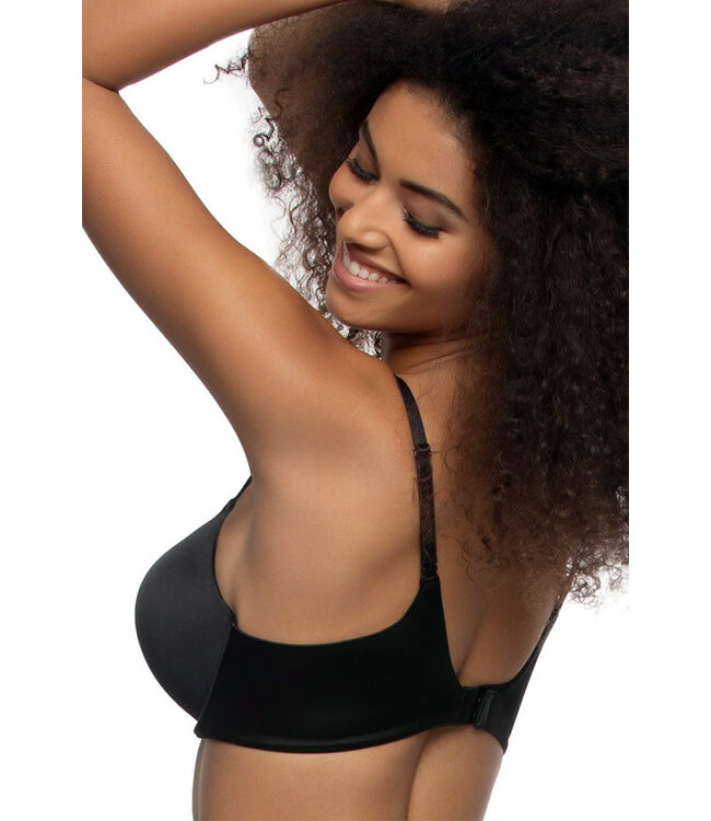 Felina Luscious Add-2-Cups Push Up Black Bra 250219