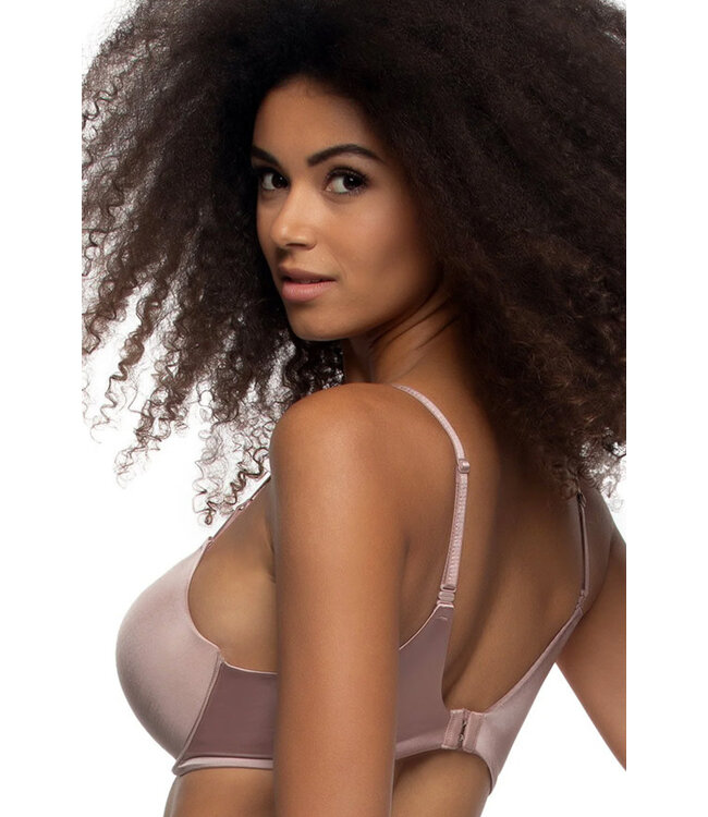 Felina Luscious Add-2-Cups Push Up Rose Tan Bra 250219