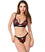 Elaine Black/Red Set 8962