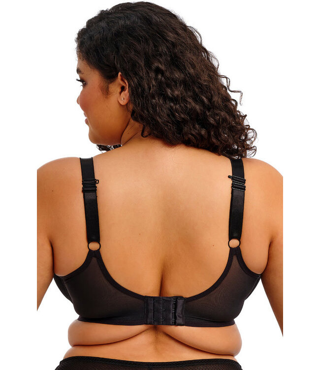 Elomi Tiernie Stretch Plunge Black Bra EL303334