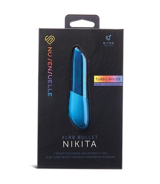 Nu Sensuelle Nikita Bullet with Nitro Motor Deep Turquoise