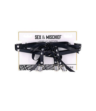 Sex & Mischief Laced Up Garters