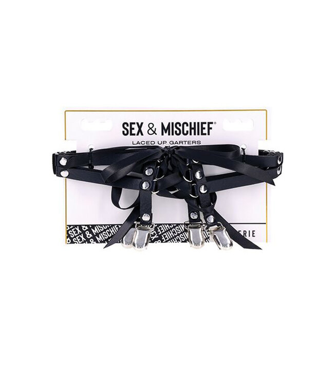 Sex & Mischief Laced Up Garters