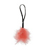 Sex & Mischief Peaches 'n CreaMe Wrist Feather Tickler Peach