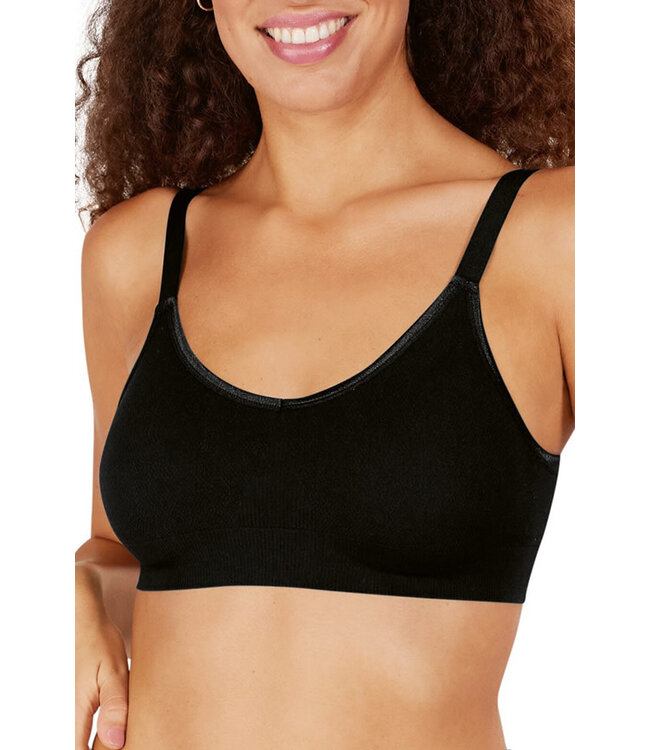 Amoena Eliza Wire-Free Black Bra 44803