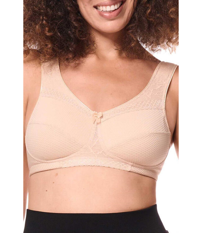 Amoena Leslie Wire-Free Sand Bra 544847