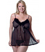 Arya Plus Black Babydoll 5107X