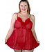 Arya Plus Red Babydoll 5107X