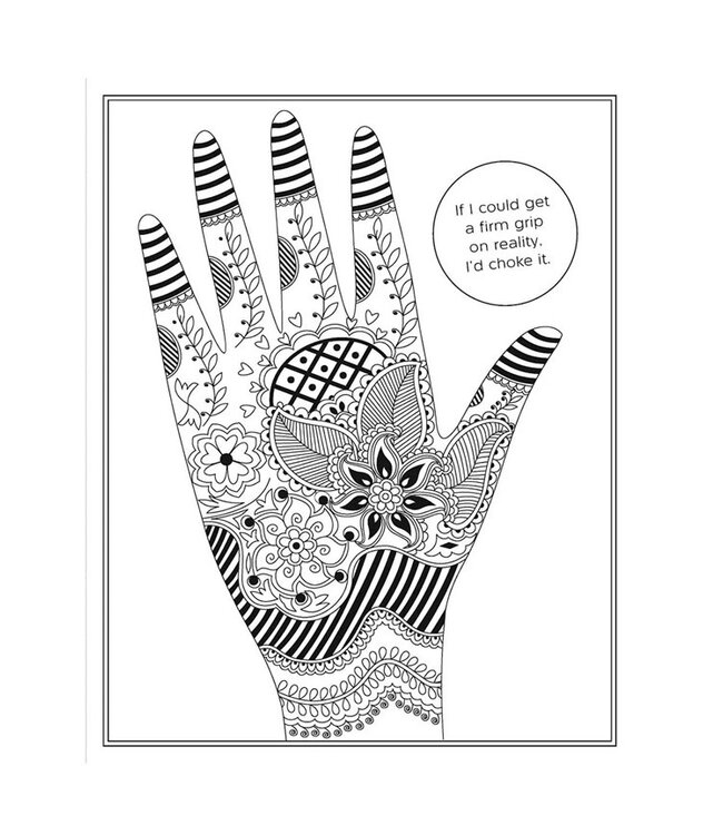 Mommy Drinks Because You Cry Coloring Book