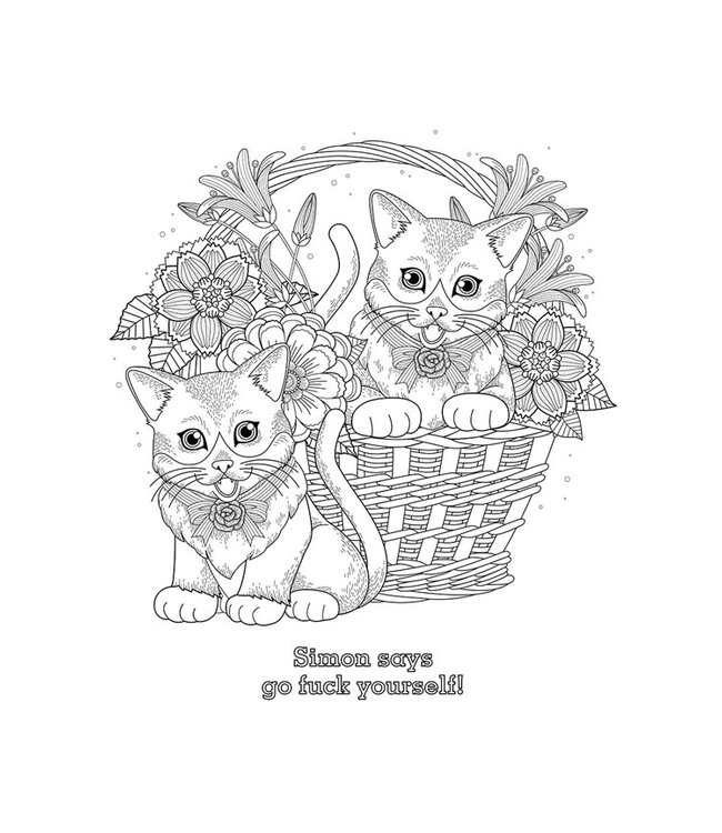 The Swear Word Coloring Book