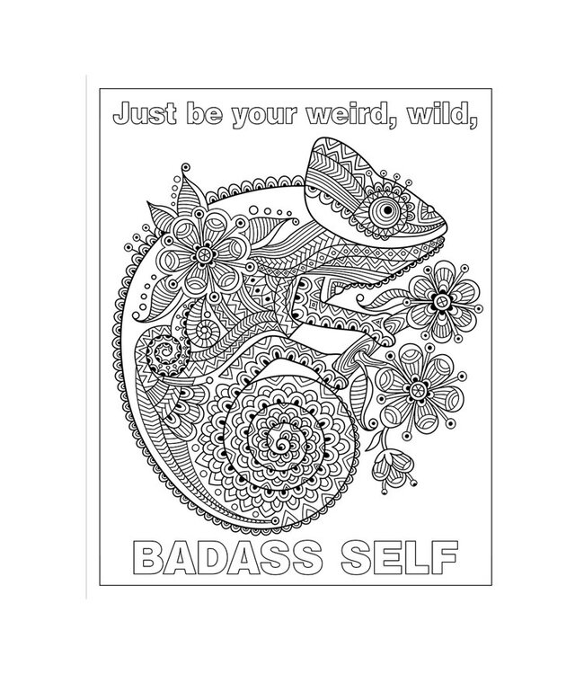 F*cking Fantastic: A Colossal Kick-Ass Coloring Book