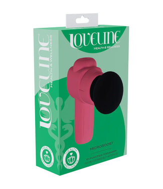 LoveLine MicroBoost Massager Silicone Pink