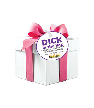 Dick in the Box Collapsing Gift Box with Mini Dick Inside